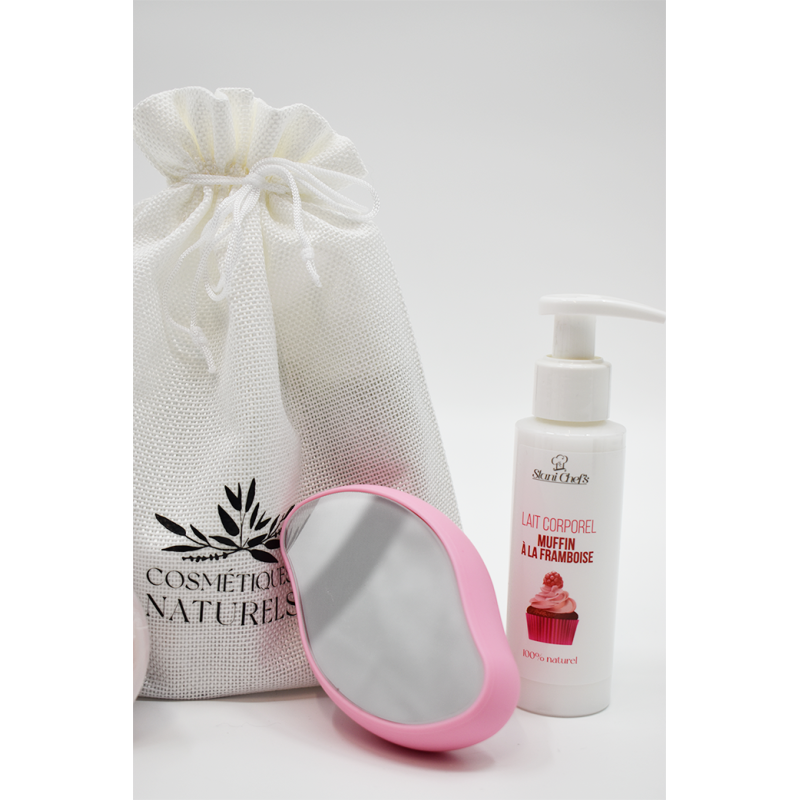 Coffret épilation - Muffin à la framboise - 100% naturel
