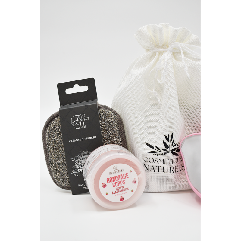 Coffret épilation - Muffin à la framboise - 100% naturel