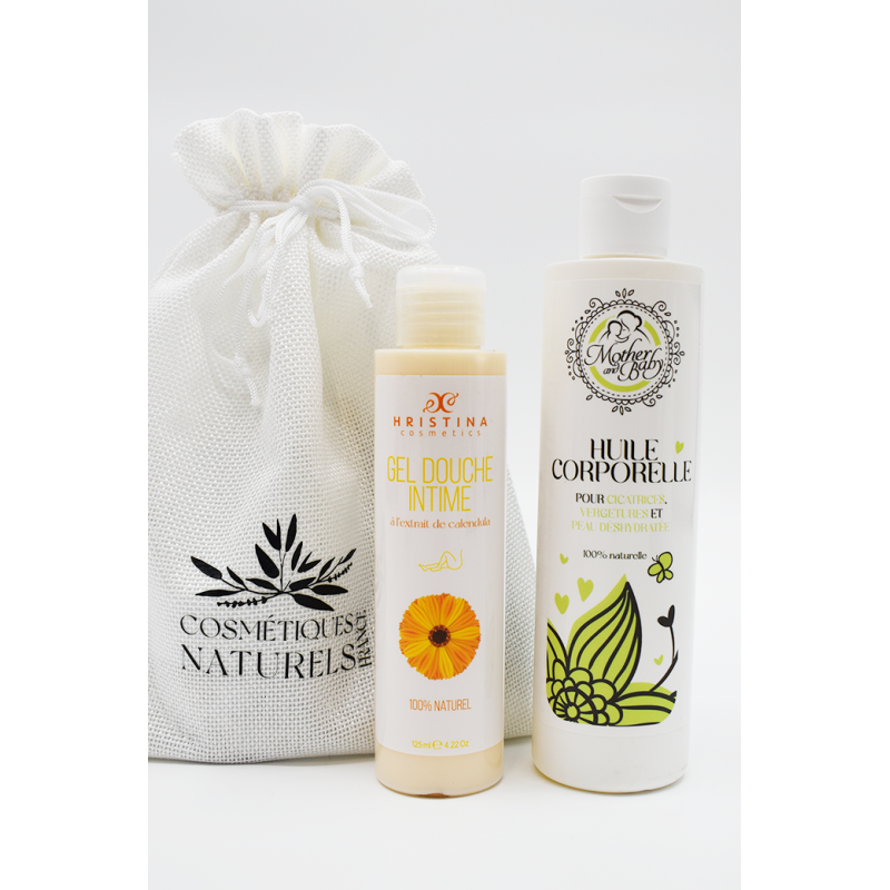Coffret 100% naturel les essentiels maternité - Cosmétique Naturel France