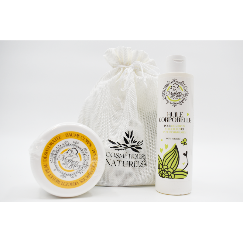 Coffret spécial vergetures 100% naturel - Cosmétique Naturel France