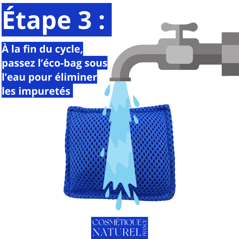 ÉCO BAG - Sac nettoyant pour lave vaisselle réutilisable