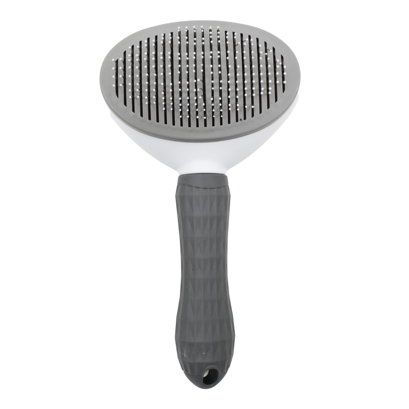 Brosse pour animaux auto-nettoyante