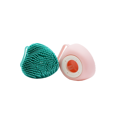 Brosse de bain pour animaux - Rose