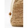 Sac à savon en sisal blanc - Cosmétique Naturel France