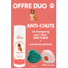 Shampoing pour chien 100% naturel et brosse de bain - OFFRE SPÉCIALE -