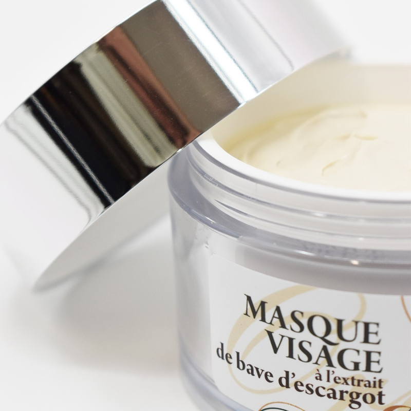 Masque visage à la bave d'escargot 100% naturel