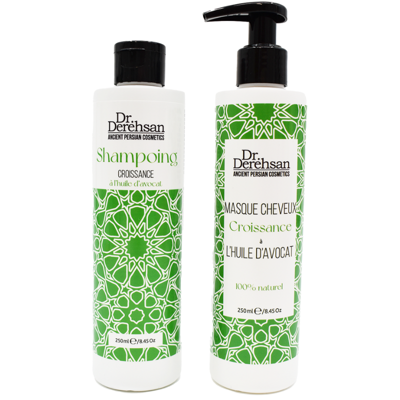 Masque capillaire 100% naturel - DOUCEUR, BRILLANCE ET POUSSE
