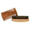 Kit brosse + peigne pour barbe et moustache - Cosmétique Naturel