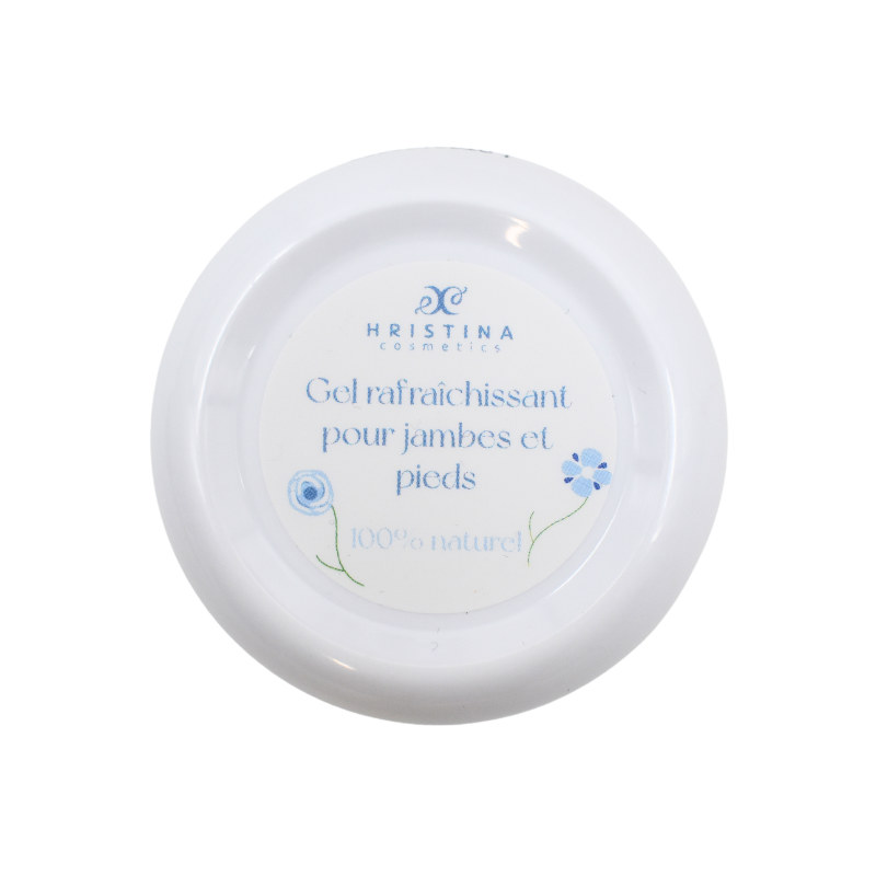 Gel effet froid 100% naturel pour jambes lourdes - Cosmétiques 100% naturels
