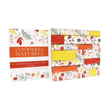 Calendrier de l'avent 2024 - Cosmétiques 100% naturels - Cosmétique Naturel