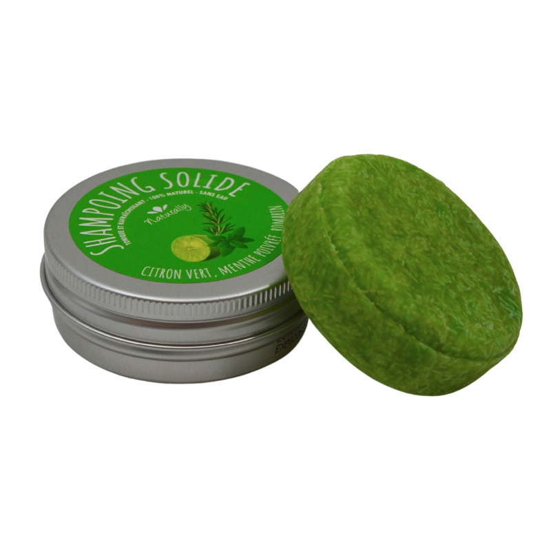 Shampoing solide 100% naturel - TONIQUE ET RAFRAÎCHISSANT