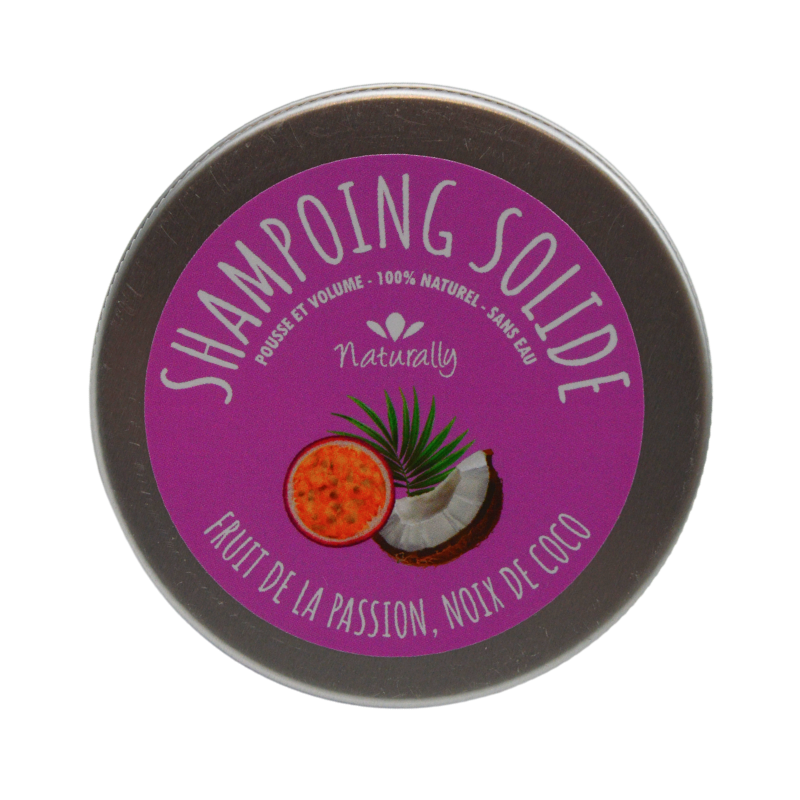 Shampoing solide 100% naturel - POUSSE ET VOLUME