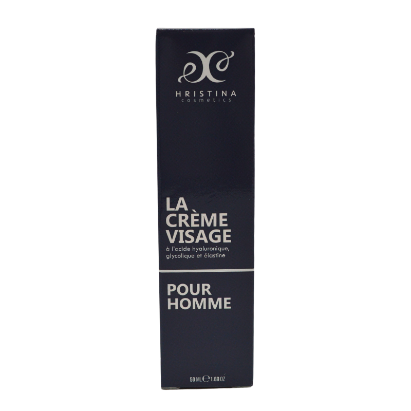 La crème visage pour homme - 100% naturelle