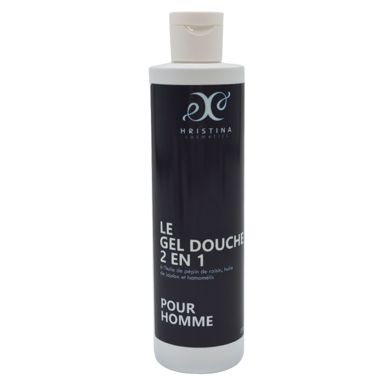 2 en 1 Shampoing et Gel douche - Homme 250ml