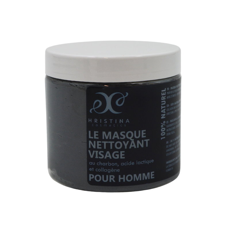 Masque nettoyant au charbon - Homme 200ml