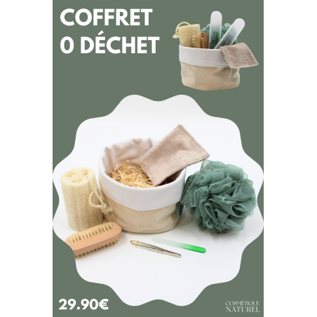 Coffret zéro déchet - Cosmétique Naturel