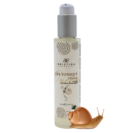 Gel tonique visage à la bave d'escargot