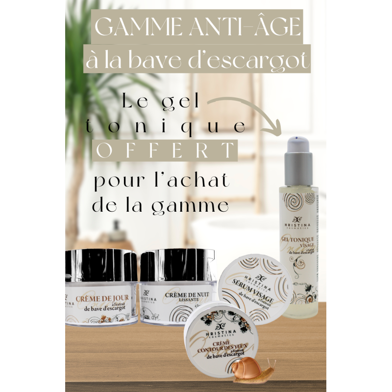Gamme anti-âge - à la bave d'ESCARGOT