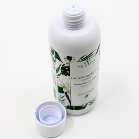 Lait démaquillant douceur au monoï - Cosmétique 100% naturel