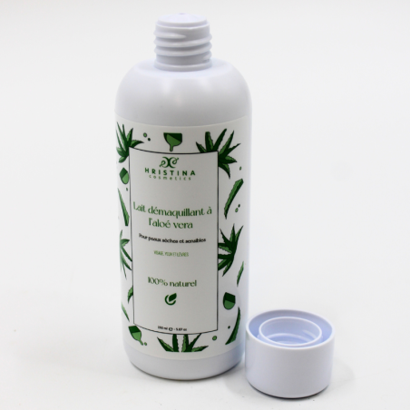 Lait démaquillant douceur à l'aloé vera - Cosmétique 100% naturel