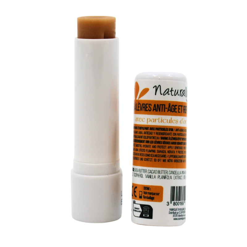 Baume à lèvres Anti-âge et volumateur - Cosmétique 100% naturel