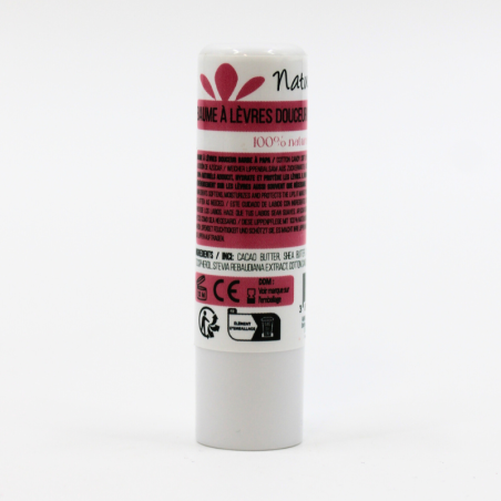 Baume à lèvres douceur barbe à papa - Cosmétique 100% naturel