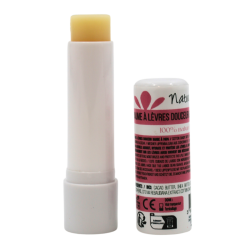 Baume à lèvres douceur barbe à papa - Cosmétique 100% naturel