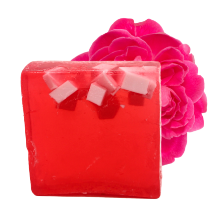 Savon SAF fait à la main - Rose - 100% naturel
