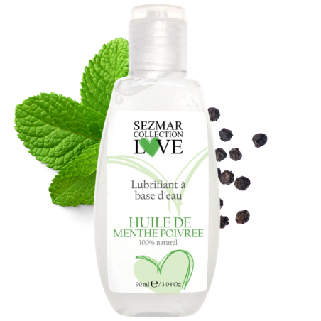 Lubrifiant naturel menthe poivrée - Lubrifiant 100% naturel