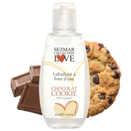 Lubrifiant naturel cookie au chocolat - Lubrifiant 100% naturel