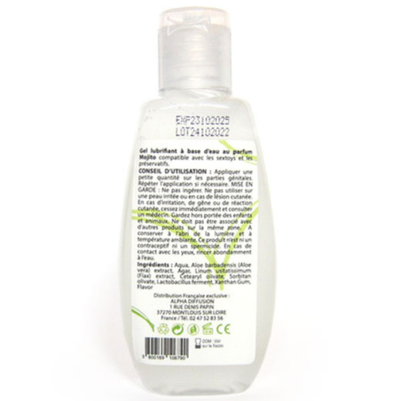 Lubrifiant naturel mojito - Lubrifiant 100% naturel