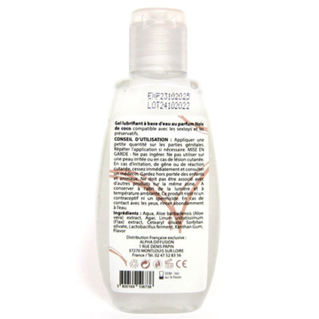 Lubrifiant naturel noix de coco - Bougie de massage 100% naturelle