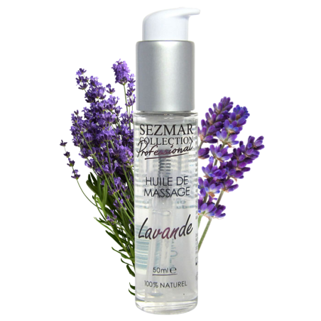 Huile de massage professionnelle lavande - 100% naturelle - Aromathérapie