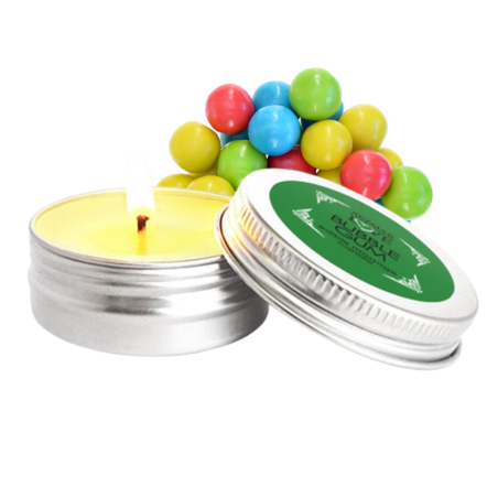 Bougie de massage naturelle de bubble gum - Bougie de massage 100% naturelle