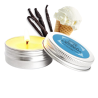 Bougie de massage naturelle de crème glacée à la vanille - Bougie de massage 100% naturelle