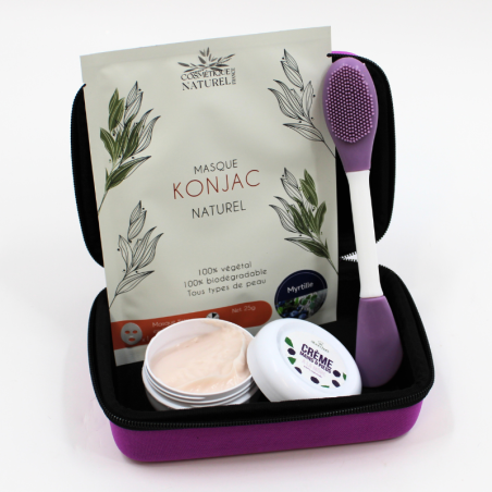 💜 Coffret Skincare Douceur – 100% Naturel