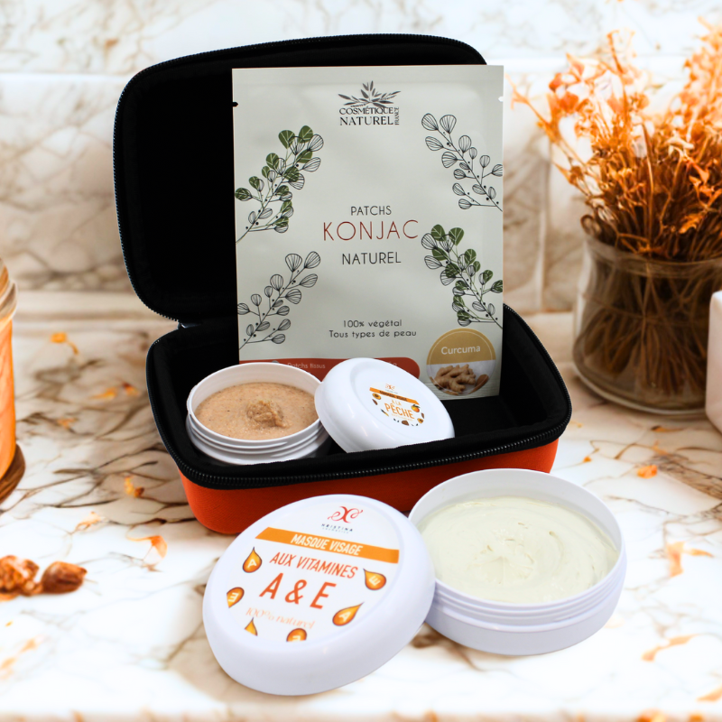 🧡 Coffret Éclat Visage & Regard – 100% Naturel