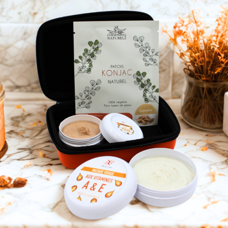 🧡 Coffret Éclat Visage & Regard – 100% Naturel