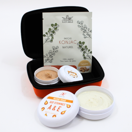 🧡 Coffret Éclat Visage & Regard – 100% Naturel