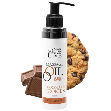 Huile de massage comestible 100 % naturelle – Chocolat – 100 ml