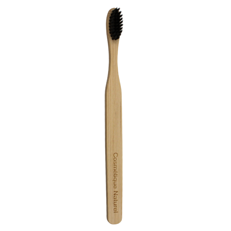 Brosse à dents ultra douce en bambou – Charbon actif