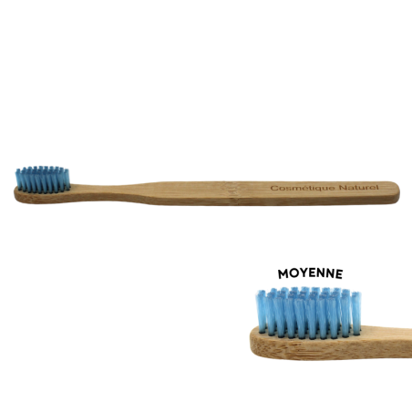 Brosse à dents bleue – Dureté moyenne