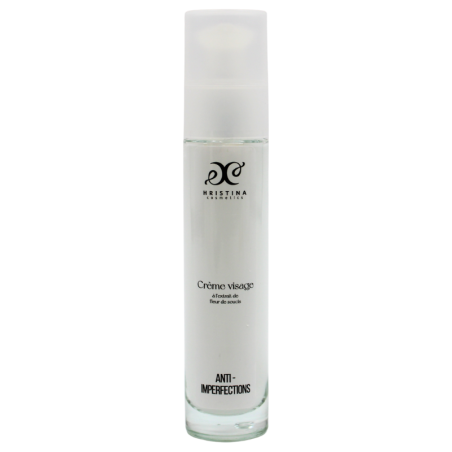 Crème visage anti imperfections à la fleur de soucis - Cosmétique 100% naturel