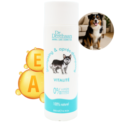 Shampoing pour chien 100% naturel - VITALITÉ - Produits d'hygiène 100% naturels