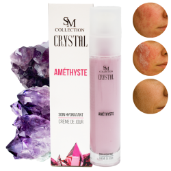 Crème de jour à la poudre d'améthyste