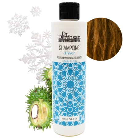 Shampoing nourrissant et protecteur 100% naturel - Huile de ricin - Protection et croissance, ultra nourrissant