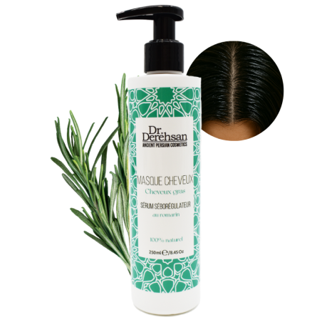 Masque cheveux 100 naturel cheveux gras - Cosmétique Naturel France
