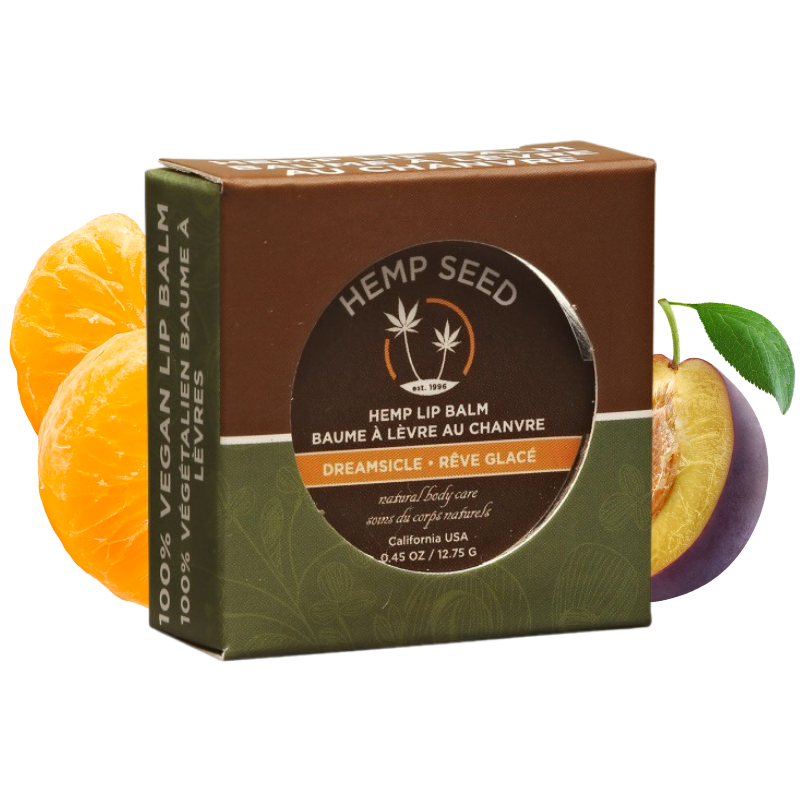 Baume à lèvres à l'huile de graines de chanvre 100% naturel - Cosmétique Naturel France