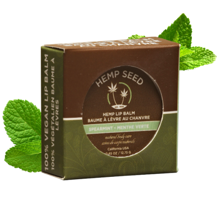 Baume à lèvres à l'huile de graines de chanvre 100% naturel - Cosmétique Naturel France