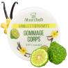 Gommage corps - Vanille & bergamote 100% naturel - Gommages corps naturels et hydratants - Cosmétique 100% naturel